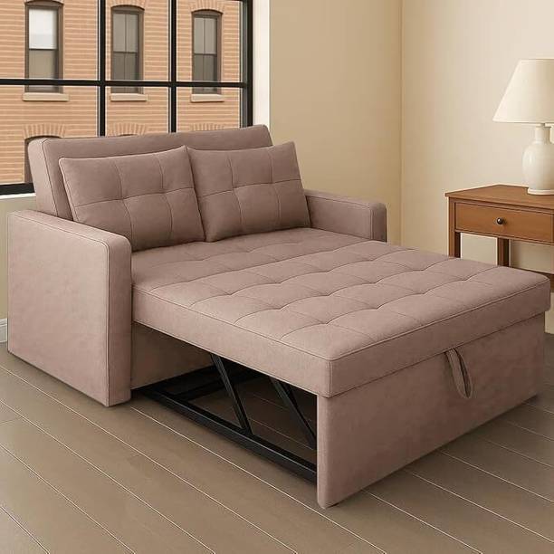 Casaliving Tressa 2 Seater Single Foam Pull Out Sofa Cum Bed