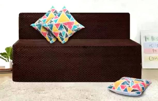BMS HOME DÉCOR Folding Sofa 3 Seater Double Foam Pull Out Sofa Sectional Bed