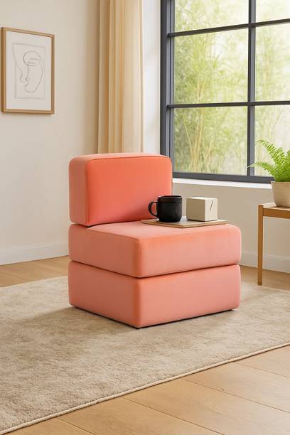 PUMPUM Couch Sofa Cum Bed 1 Seater Single Foam Fold Out Sofa Cum Bed