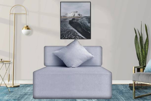 Expecting Smile For 1 Person 1 Seater Single Foam Fold Out Sofa Cum Bed