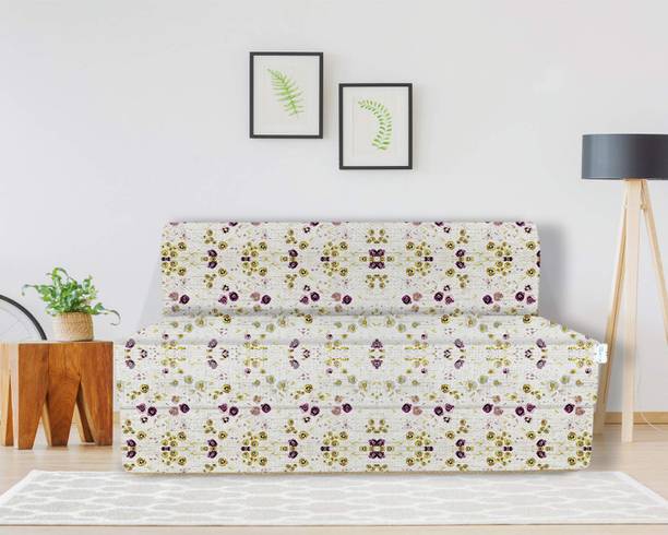 COIRFIT Folding Sofa 5X6 - Perfect for Guests Fabric 3 Seater  Sofa
