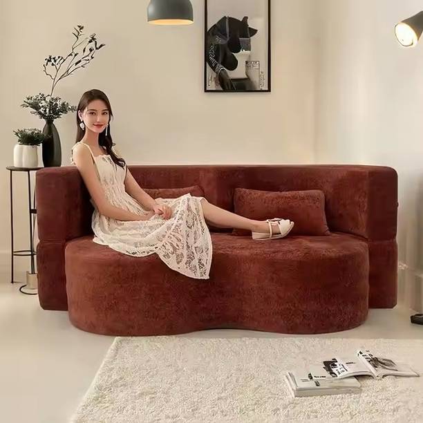 siyanavo Sofa Modular Bed Foam Sponge Compression Sofa Modern Couch Set Furniture Sofa 2 Seater Double Foam Fold Out Sofa Cum Bed