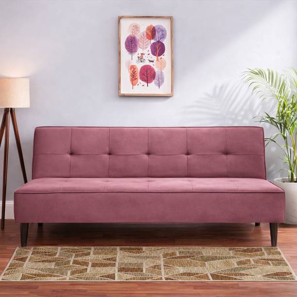 ARRA Palermo Fully Upholstered 3 Seater Single Solid Wood Fold Out Sofa Sectional Bed