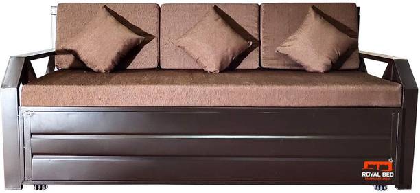 GLOBA 1 Seater Double Engineered Wood Pull Out Futon