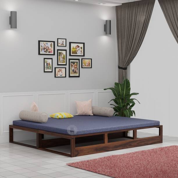Mamta Home Furniture Wooden Sofa Bed 3 Seater for Bedroom & Living Room 3 Seater Double Solid Wood Pull Out Sofa Cum Bed