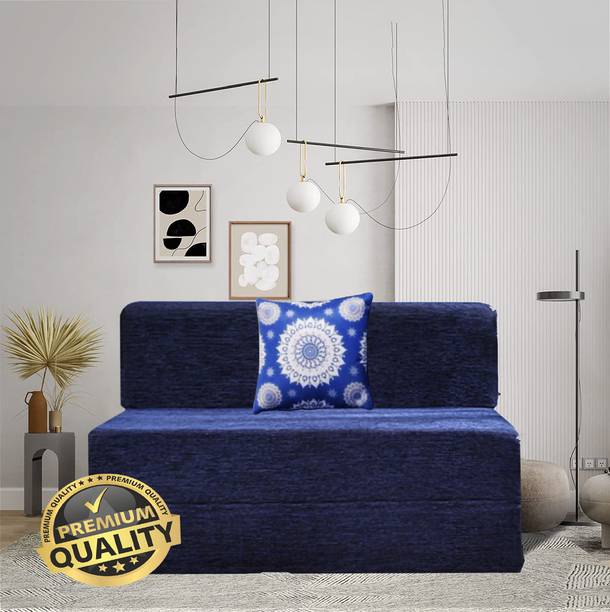 Expecting Smile For 1 Person 1 Seater Single Foam Fold Out Sofa Cum Bed