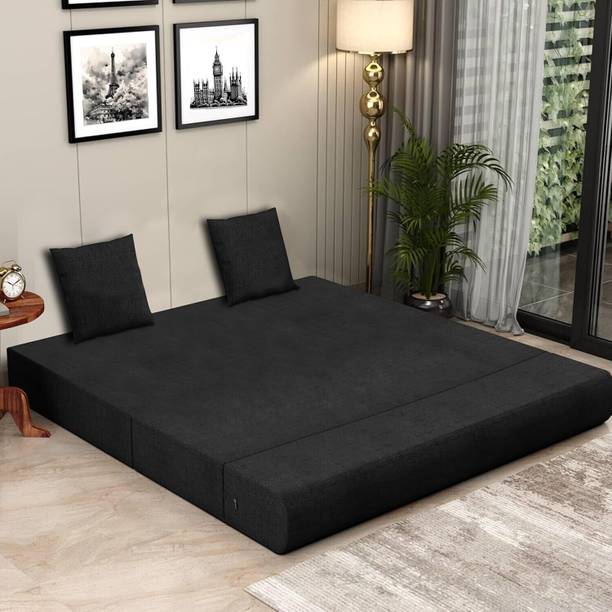 Expecting Smile For 3 Person 3 Seater Double Foam Fold Out Sofa Cum Bed