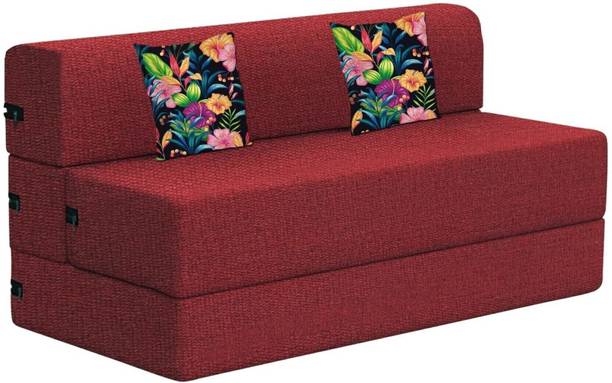 BMS HOME DÉCOR Folding Sofa|Foam Sofa| Fold Sofa Bed 2 Seater Double Foam Pull Out Sofa Sectional Bed
