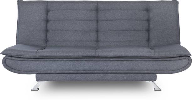 Wakefit Amoeba 3 Seater Double Solid Wood Fold Out Sofa Cum Bed