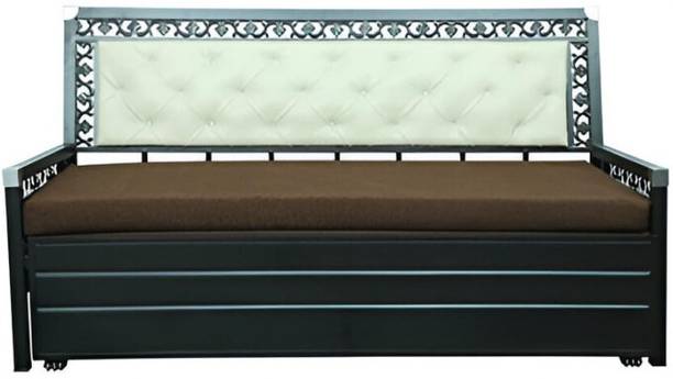 A-1 Star Furniture 3 Seater Double Metal Pull Out Sofa Cum Bed