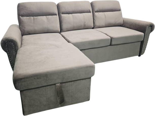 The Orion 3 Seater Single Engineered Wood Pull Out Sofa Sectional Bed
