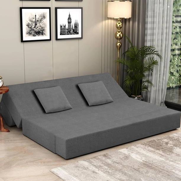 Expecting Smile For 1 Person 1 Seater Single Foam Fold Out Sofa Cum Bed