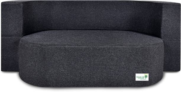 Friends Fit Life Fashion Life-47 X 72X 14 Comfort for All with 2 Seater Double Foam Fold Out Sofa Cum Bed