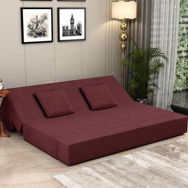 Dream Nest For 3 Person 3 Seater Double Foam Fold Out Sofa Cum Bed