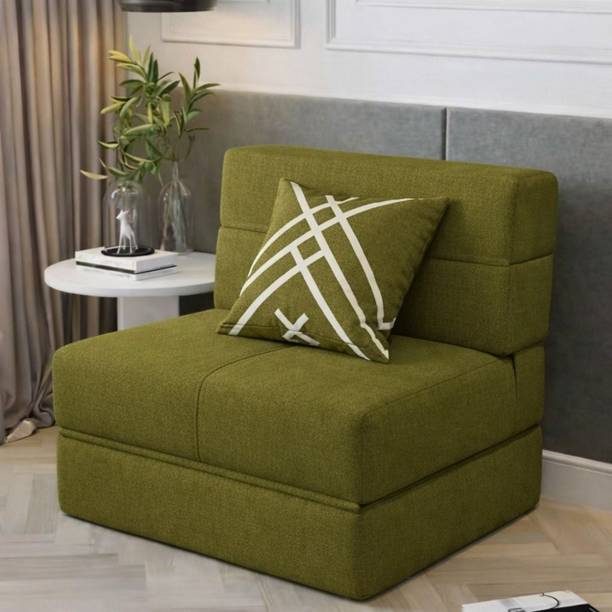 Flipkart Perfect Homes Sreeni 1 Seater Single Foam Pull Out Sofa Cum Bed