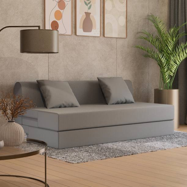 SleepyHug FoldPRO Sofa-Cum-Bed 3 Seater Double Foam Fold Out Sofa Cum Bed