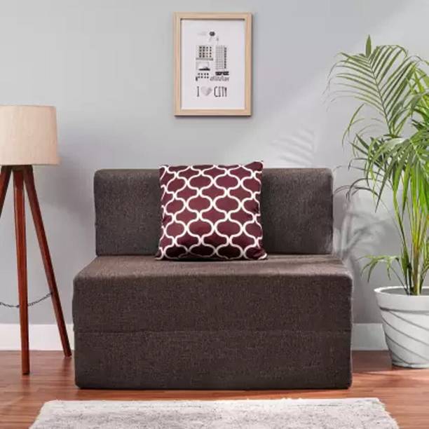 Dream Nest For 1 Person 1 Seater Single Foam Fold Out Sofa Cum Bed