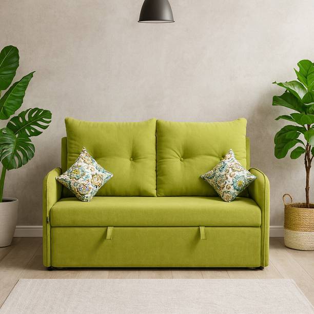 RECLINEX INDIA CI MULTI UTILITY SOFA 3 Seater Double Solid Wood Pull Out Sofa Cum Bed