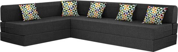 Shopping Zone L SHAPE SOFA BED 5 Seater Single Foam Fold Out Sofa Cum Bed