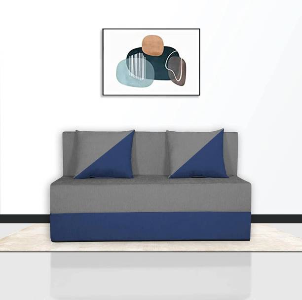 Expecting Smile For 2 Person 2 Seater Double Foam Fold Out Sofa Cum Bed