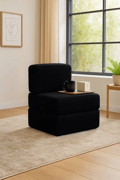 PUMPUM Couch Sofa Cum Bed 1 Seater Single Foam Fold Out Sofa Cum Bed