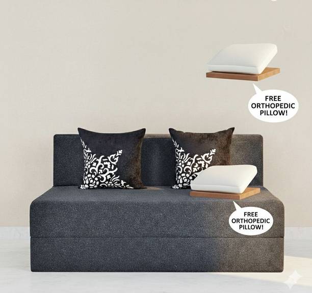Friends Fit Life Fashion Life-4X6 Comfort 2 Seater Double Fold Out Sofa Cum Bed