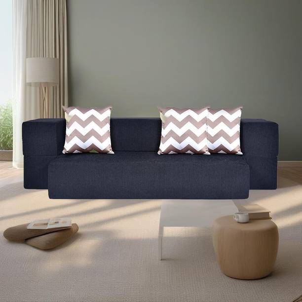 Solis Primus-comfort for all SOLISPRIMUS- COMFORT FOR ALL 3 Seater Double Foam Fold Out Sofa Cum Bed