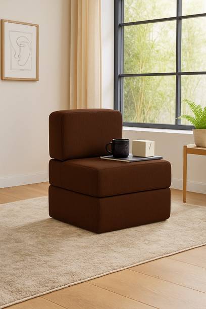 PUMPUM Couch Sofa Cum Bed 1 Seater Single Foam Fold Out Sofa Cum Bed