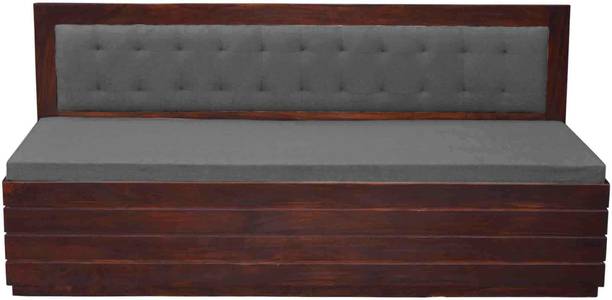 APRODZ 3 Seater Single Solid Wood Pull Out Sofa Cum Bed