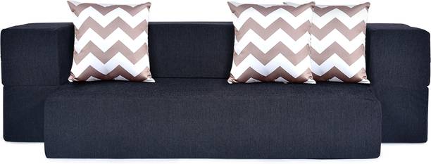 Solis Primus-comfort for all SOLISPRIMUS- COMFORT FOR ALL 3 Seater Double Foam Fold Out Sofa Cum Bed