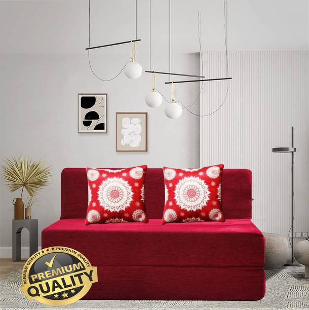 Dream Nest For 2 Person 2 Seater Double Foam Fold Out Sofa Cum Bed