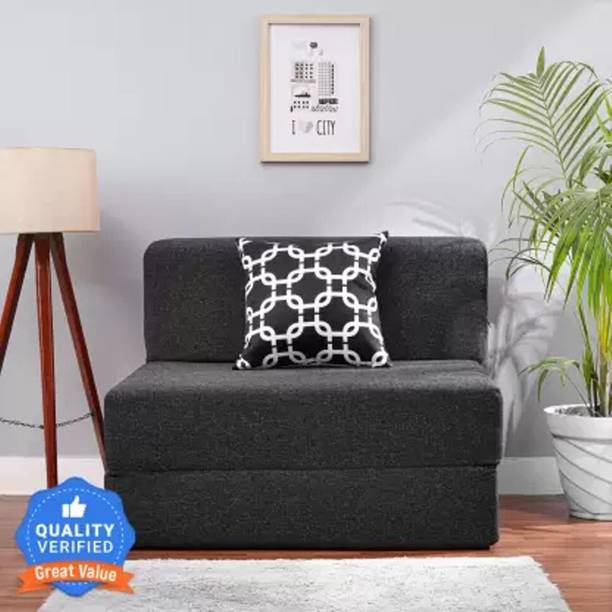 Dream Nest For 1 Person 1 Seater Single Foam Fold Out Sofa Cum Bed