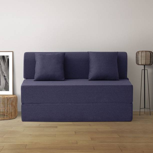 Wakefit Flipper 2 Seater Double Foam Fold Out Sofa Cum Bed