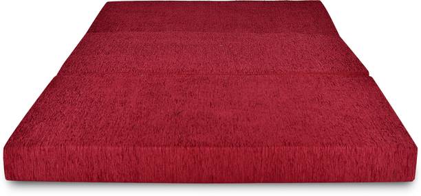 Friends super Life Fashion Life- 48 X 72X 3 Mattress folding type Comfort for All 2 Seater Double Foam Fold Out Futon