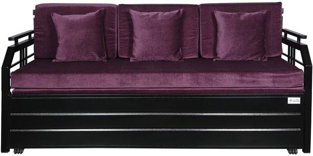 A-1 Star Furniture 4 Seater Double Metal Pull Out Sofa Cum Bed