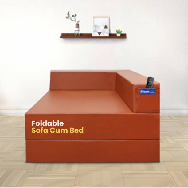 flexobystarlon Foam Comfort L Shape Corner Sofa Cum Bed Premium Living Room Furniture 3 Seater Double Foam Fold Out Sofa Cum Bed