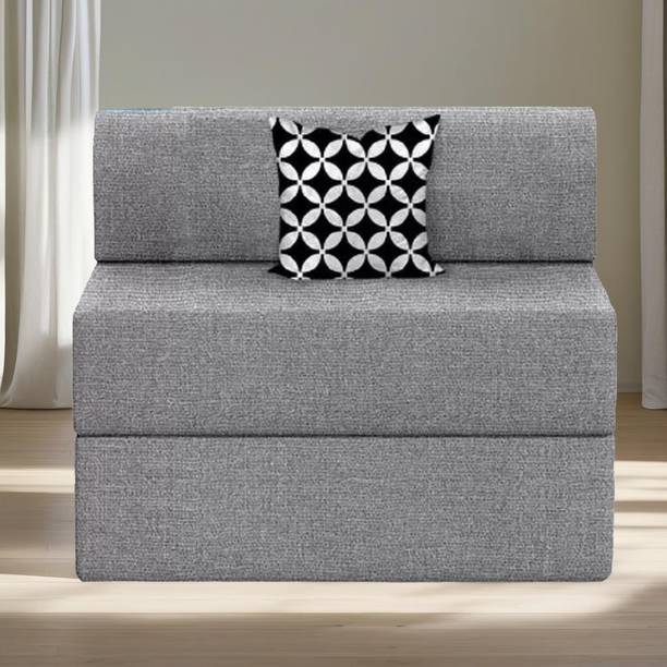 Chilli Billi 2 Cushions 3 Seater 1 Seater Single Foam Fold Out Sofa Cum Bed