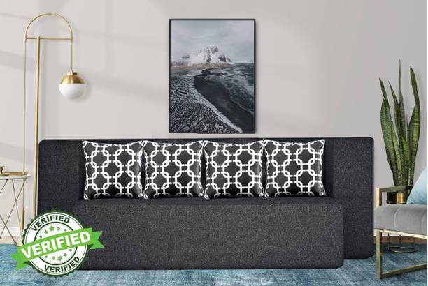 Little Smile 4 Seater Double Foam Fold Out Sofa Cum Bed