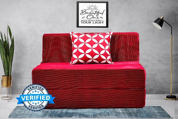 Little Smile 1 Seater Single Foam Fold Out Sofa Cum Bed