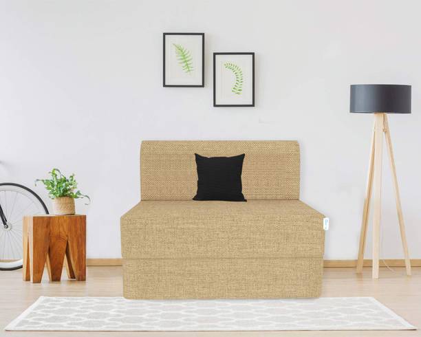 USHA SHRIRAM Folding Sofa Fabric 1 Seater  Sofa