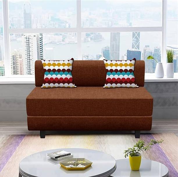 AP TRADER 4x6 Leg 2 Seater Single Foam Fold Out Sofa Sectional Bed