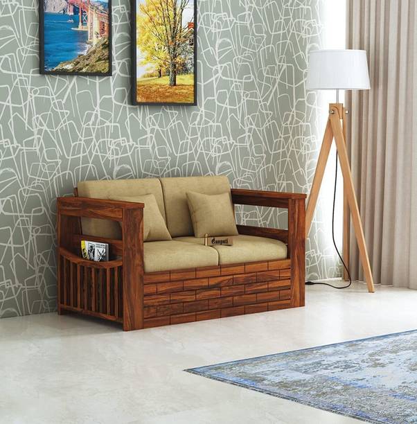 Ganpati Arts Fabric 2 Seater  Sofa