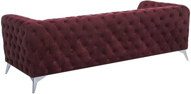 Smarts collection Chesterfield Sofa for Living Room , Hall & Bedroom , Fabric 3 Seater  Sofa