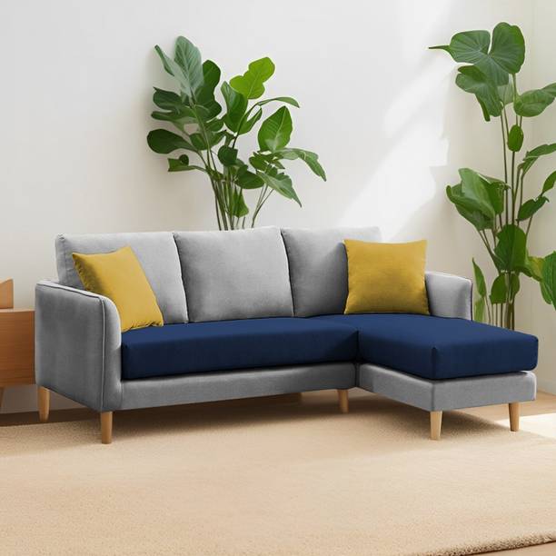 Casaliving Martine Fabric 4 Seater  Sofa