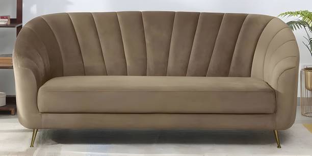 Bharatsofa Fabric 3 Seater  Sofa