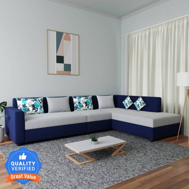 Flipkart Perfect Homes Sofia Fabric 6 Seater  Sofa