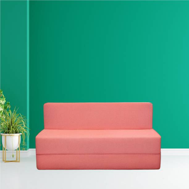 Soo Jaoo Sofa Cum Bed Fabric 2 Seater  Sofa