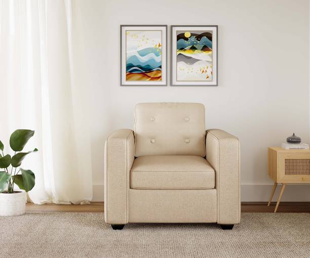 BambooBay Urban Fabric 1 Seater  Sofa