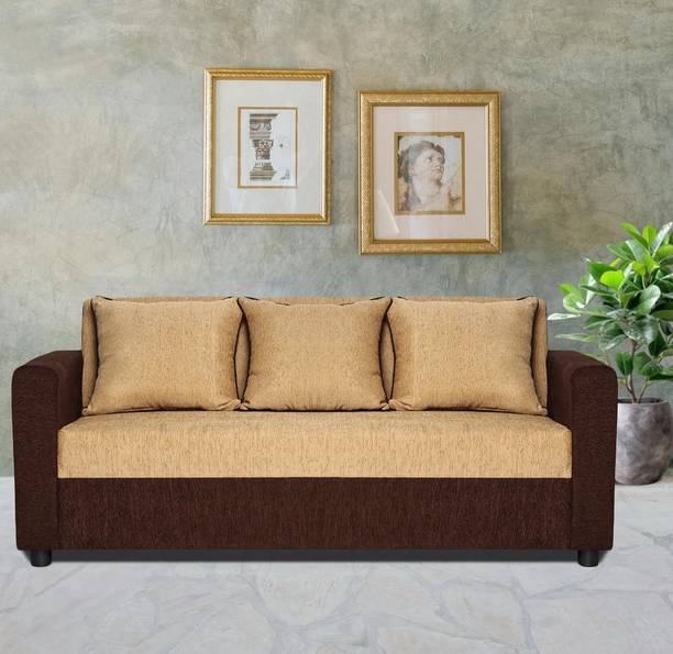 SAM STORE Fabric 3 Seater  Sofa