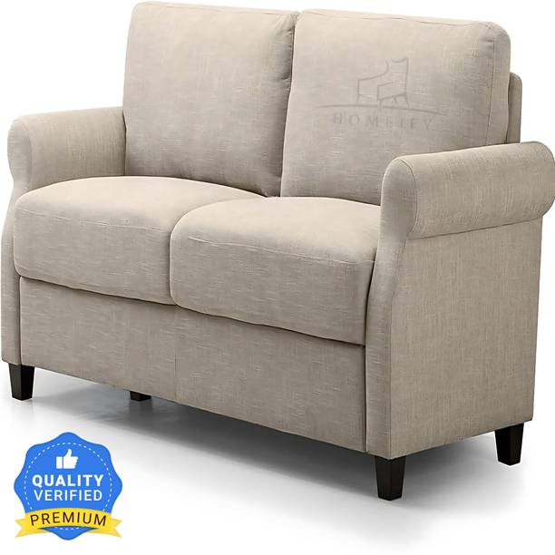 Homeify Ryzen 2 Seater Sofa for Living Room Fabric 2 Seater  Sofa